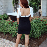 Black & White Mini Dress