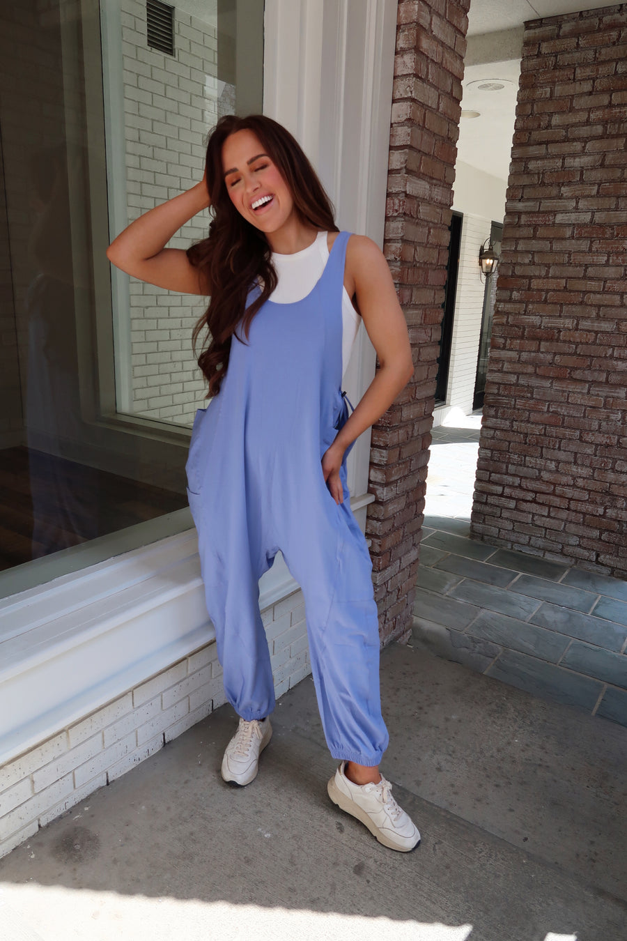 All You Need Jumpsuit, Lavender