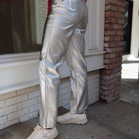 Girls Night Out Metallic Jeans